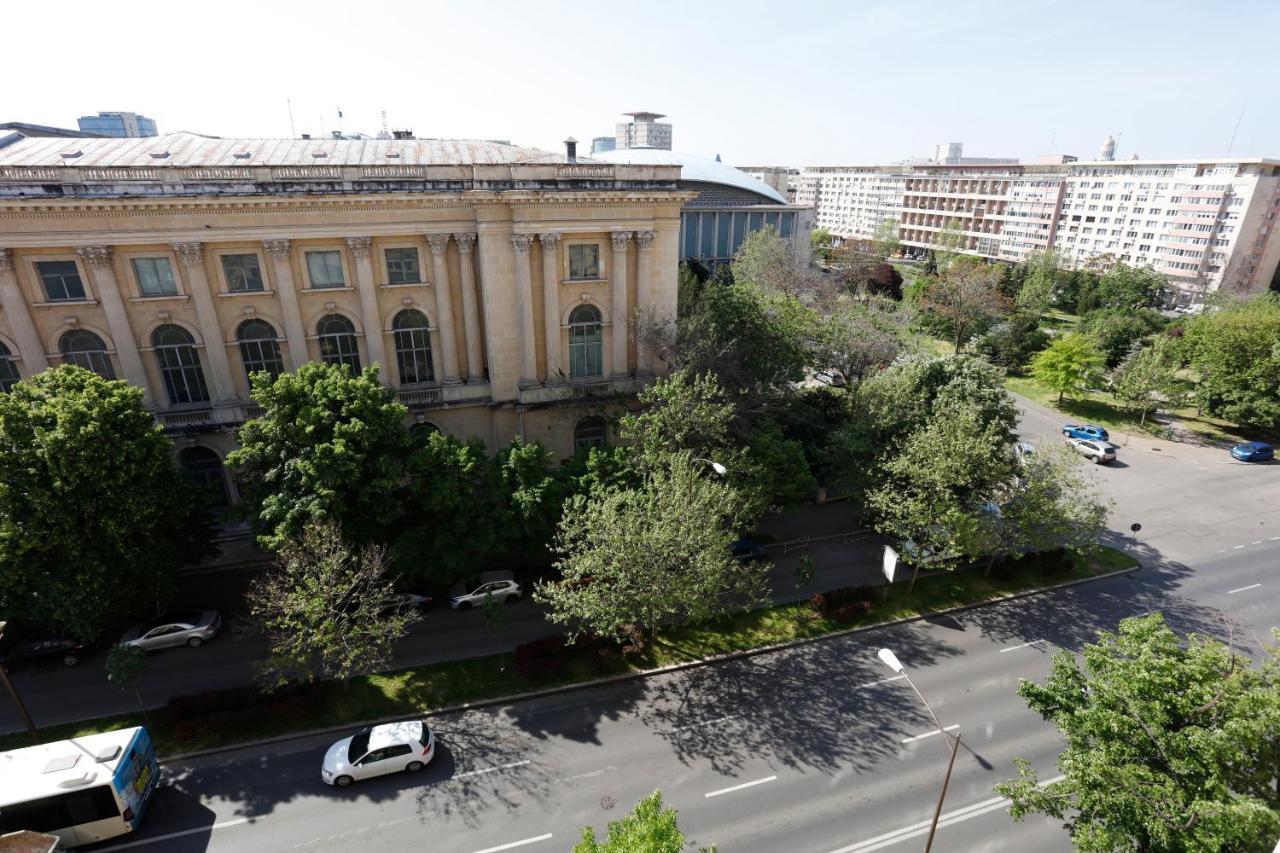 Athenaeum Wonderful View Flat Apartment Bukares Bagian luar foto